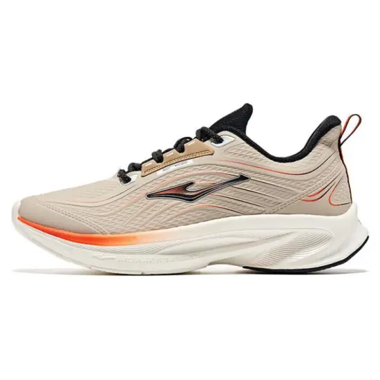 Erke Shadows Anti-Slip Wear-Resistant Low-Top Running Shoes Men's Gray Orange