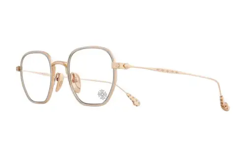 Chrome Hearts Titanium Alloy Irregular Shape Eyeglass Frames Unisex