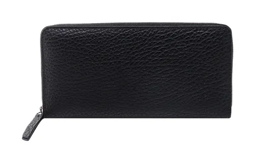 Maison Margiela Grained Leather Zip Wallet