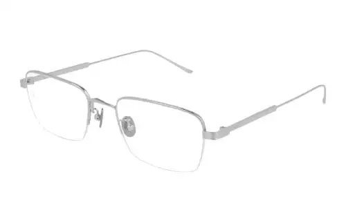 Cartier Rectangle Semi Rimless Glasses