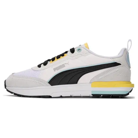 Puma R22 'White Black Vaporous Grey'