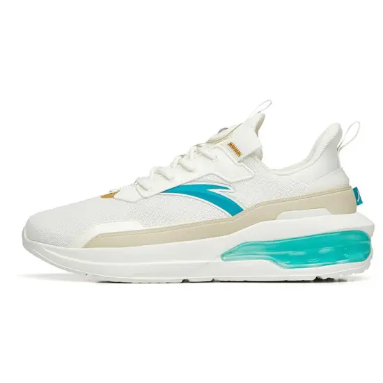 ANTA Life Collection Casual Shoes Men Low-Top White Yellow/Green