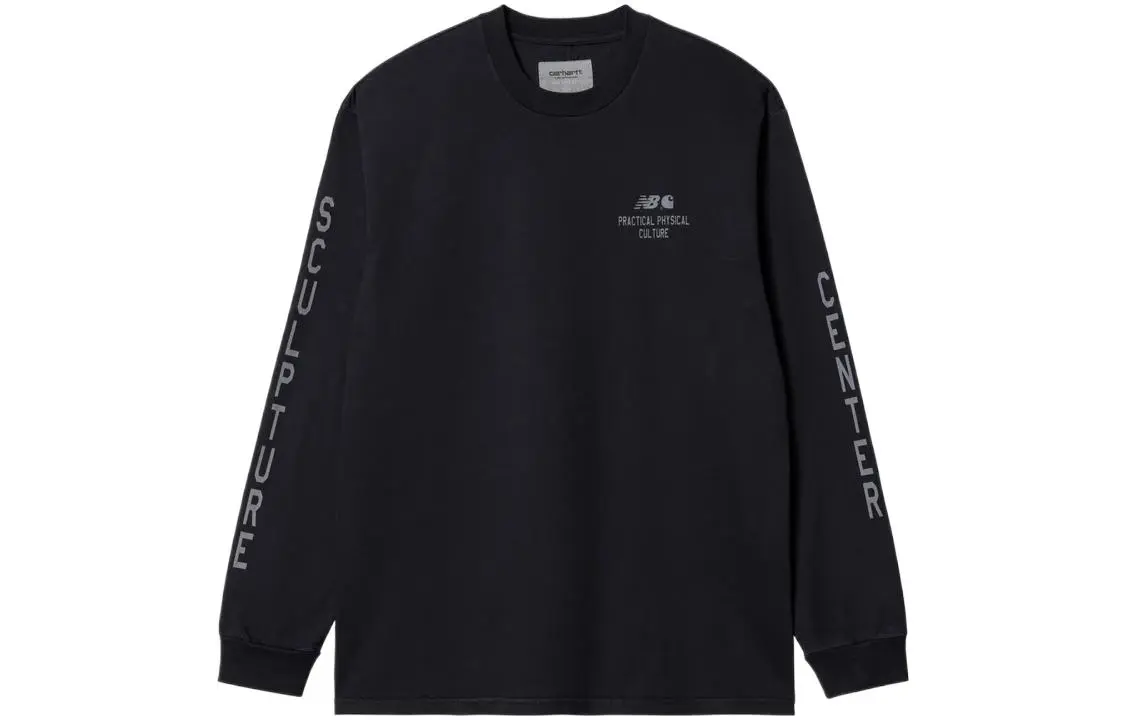 Carhartt WIP T-Shirts Unisex Dark Marine Blue Crew Neck Moderate