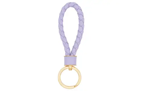 Bottega Veneta Keychain Unisex Purple