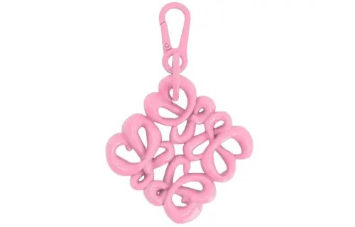 LOEWE Anagram Charms Women's Pink