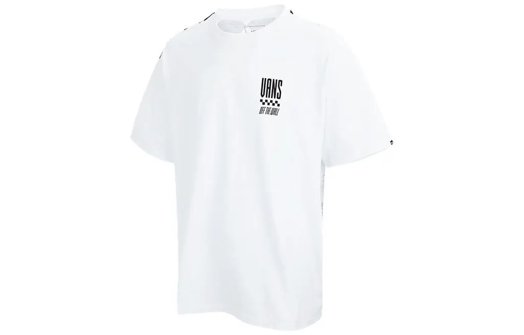 Vans Set in Sleeve T Shirt Men's White