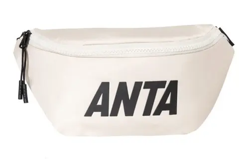 Anta Life Collection Fabric Fanny Pack Regular Unisex Wheat Grain Gray