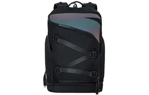 Anta Basketball Collection Artificial Leather With Textile Backpack Regular Men's Black