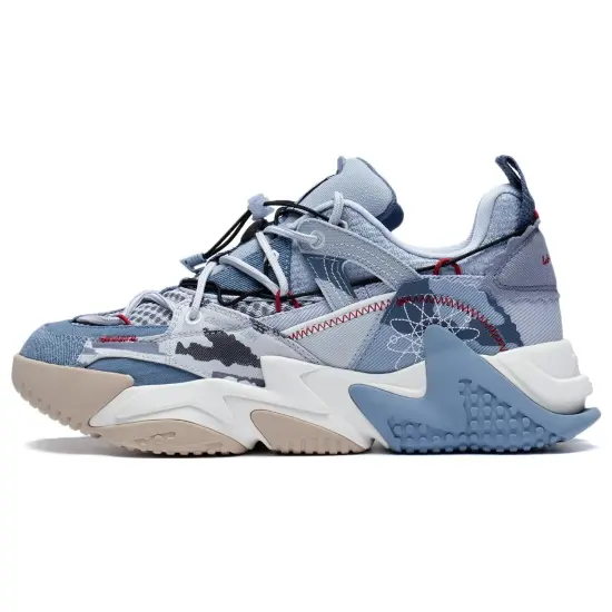 LINING CF Casual Shoes Men Low-Top Mist Blue/Dawn Gray