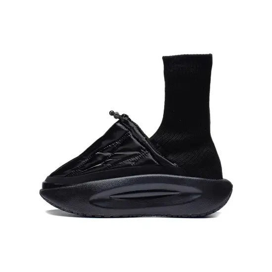 LiNing YunYou Fluffy High 'Black' Women's
