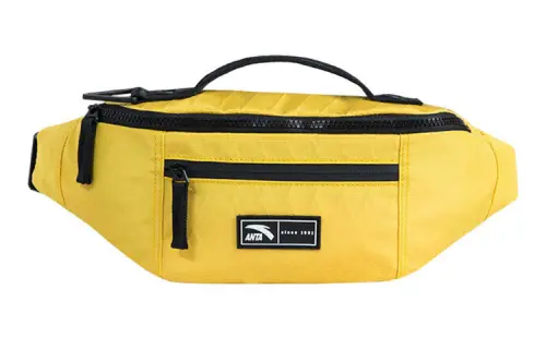 Anta Life Collection Fabric Sling Bag Unisex Yellow