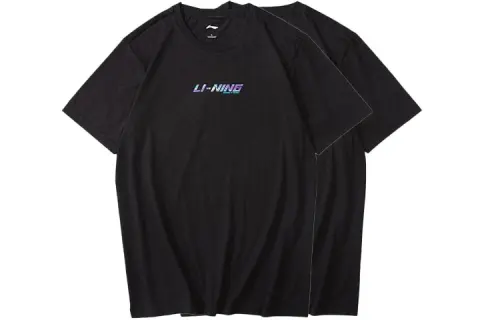 Li Ning T Shirt Men's 2 Pack Black