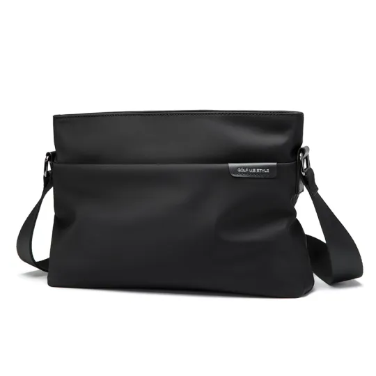 GOLF Polyamide Commute Bag, Cycling Bag, Cell Phone Pouch, Envelope Bag, Crossbody Bag Regular Men's Black