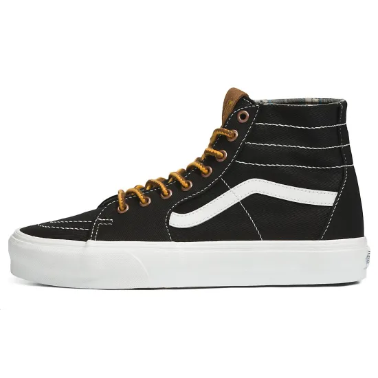 Vans SK8 Skateboarding Shoes Unisex High-top Black/yellow