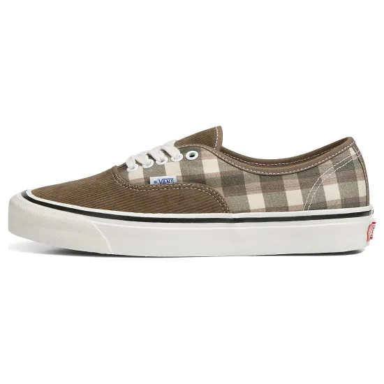 Vans Authentic 44 DX 'Anaheim Factory - Cord Plaid Walnut'