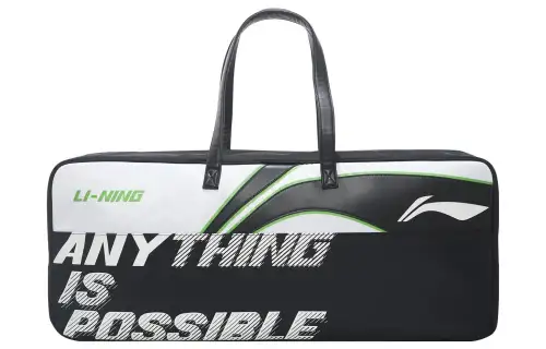 Li Ning Fabric Badminton Square Bag Handbag Regular Unisex Black