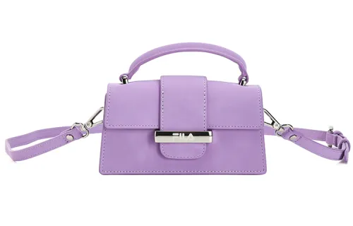 FILA Fabric, Synthetic Leather Crossbody Handbag Small Women's Peony Purple