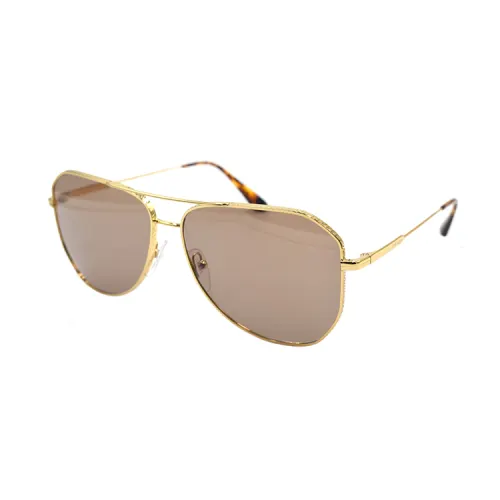 PRADA Aviator Sunglasses Men's Gold