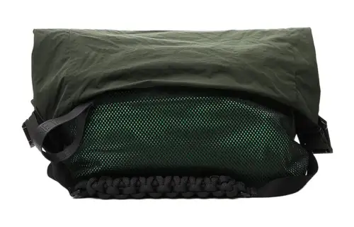 Bottega Veneta Leather Men's Travel Bag Green