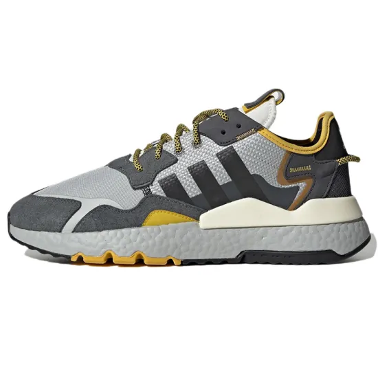 adidas originals Nite Jogger Lifestyle Shoes Unisex Low-top Beige/black/yellow