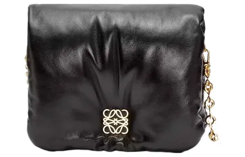 LOEWE Puffer Goya Shoulder Bag Black