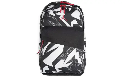 Jordan Polyester Backpack Large Men's Black/White