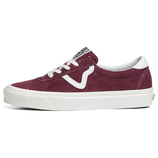 Style 73 Vans Dx 'Pig Suede Burgundy White'