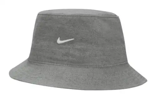 Nike Polyester Bucket Hats Unisex Haze Gray
