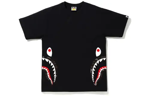 Bape Abc Dot Reflective Side Shark Tee