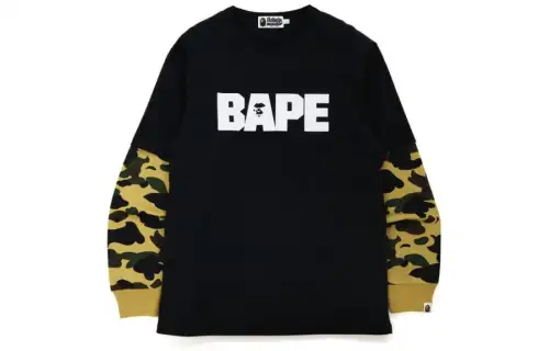Bape 1st Camo Layered L/S Tee