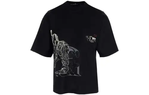 STONE ISLAND T Shirt Men's Black