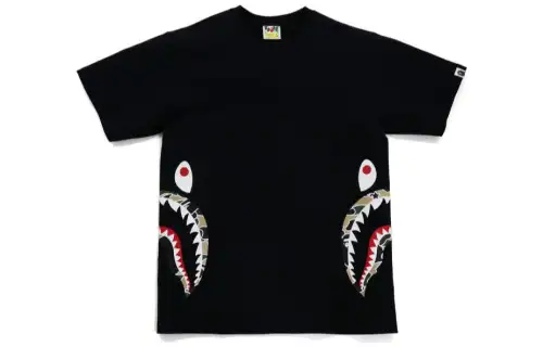 A BATHING APE T Shirts Men's Crew Neck Moderate Straight Fit