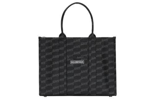 Balenciaga BB MONOGRAM Coated Canvas Tote Bag, Shopping Bag, Shoulder Bag, Crossbody Bag, Handbag Medium
