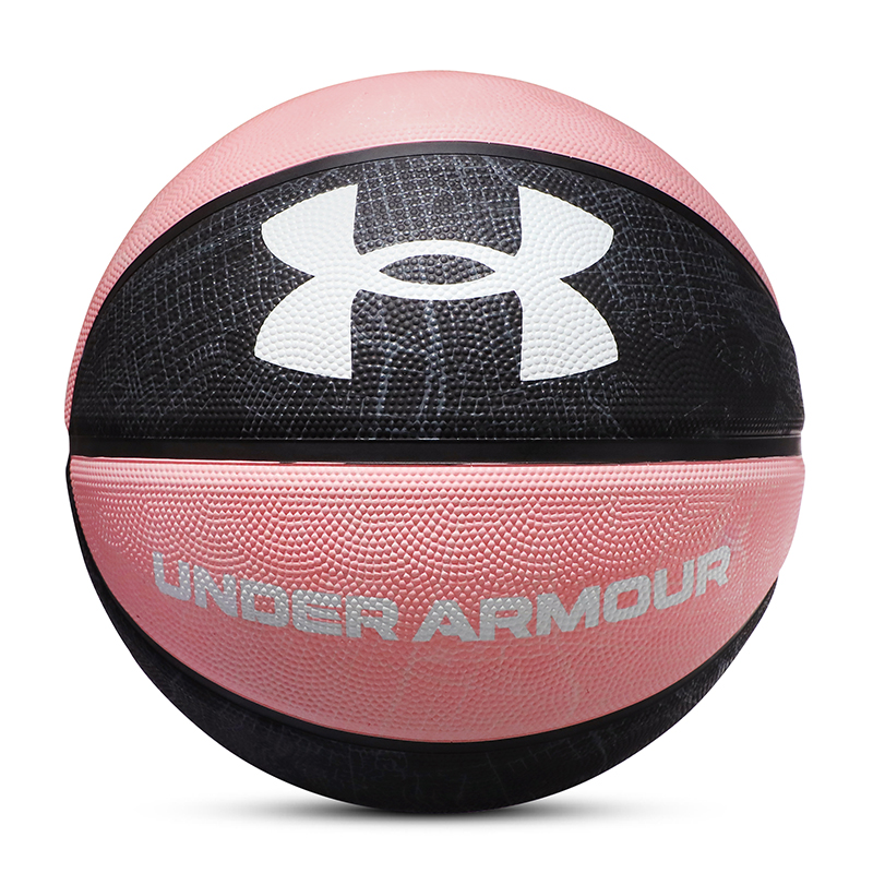 Under Armour Rubber Basketball Pink Black Size 7 Training