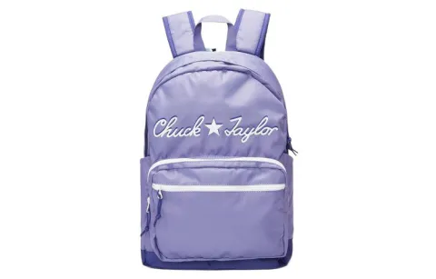Converse Polyester Backpack Regular Unisex Purple