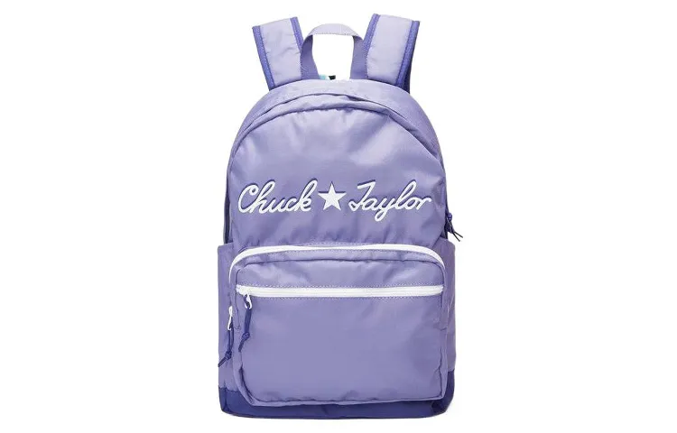 Converse Polyester Backpack Regular Unisex Purple