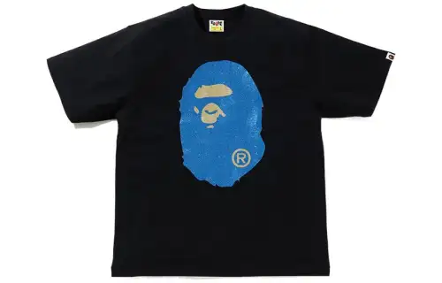 Bape Glitter Big Ape Head Tee