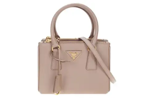 PRADA Galleria Killer Bag Saffiano Leather Killer Bag, Shoulder Bag, Crossbody Bag, Handbag Mini Women's Brown