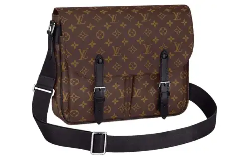 LOUIS VUITTON Saumur Canvas With Leather Little Twin Stars Messenger Bag, Shoulder Bag, Crossbody Bag Men's Brown