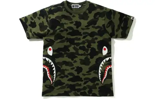 Bape 1st Camo Side Shark Tee