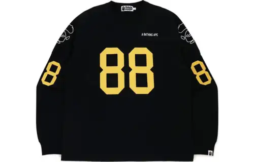 Bape Relaxed Fit Football L/S Tee