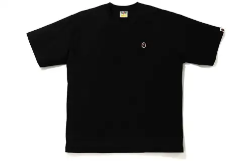 A BATHING APE T Shirts Men's Crew Neck Moderate Straight Fit