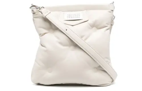 Maison Margiela Sheepskin Shoulder Bag, Crossbody Bag Men's White