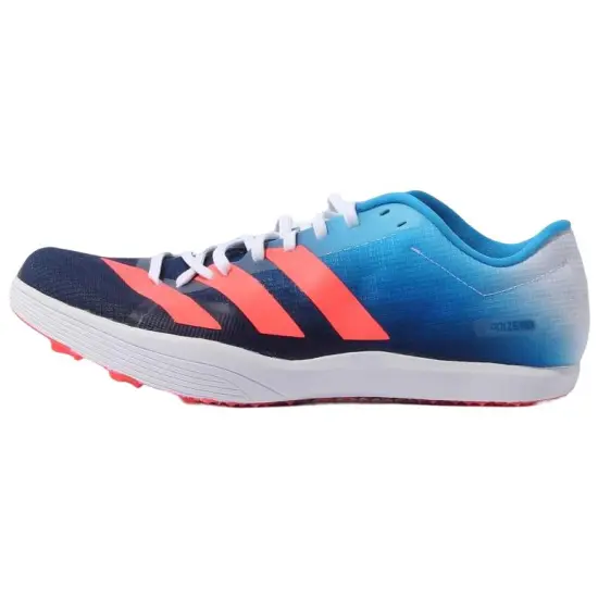 Adidas Adizero Long Jump Running Shoes Unisex Low-top Blue/Orange/White