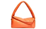 LOEWE Puzzle Hobo Bright Nappa Sheepskin Shoulder Bag, Handbag Regular Women's Orange