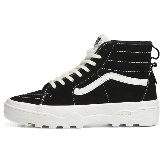 Vans SK8 Skateboarding Shoes Unisex High-top Black/white