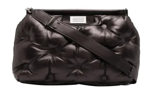 Maison Margiela Leather Crossbody Bags Large Women's Black