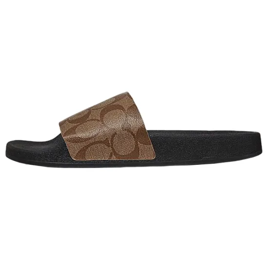 COACH Slide Slippers Women's Black