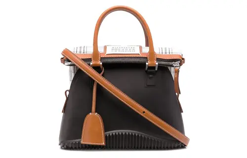 Maison Margiela 5AC Polyester Tote Bag, Shopping Bag, Shoulder Bag, Crossbody Bag, Handbag Regular Women's Black