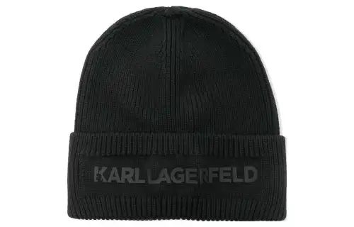 KARL LAGERFELD / Karl Lagerfeld Jeans Beanies Unisex Black